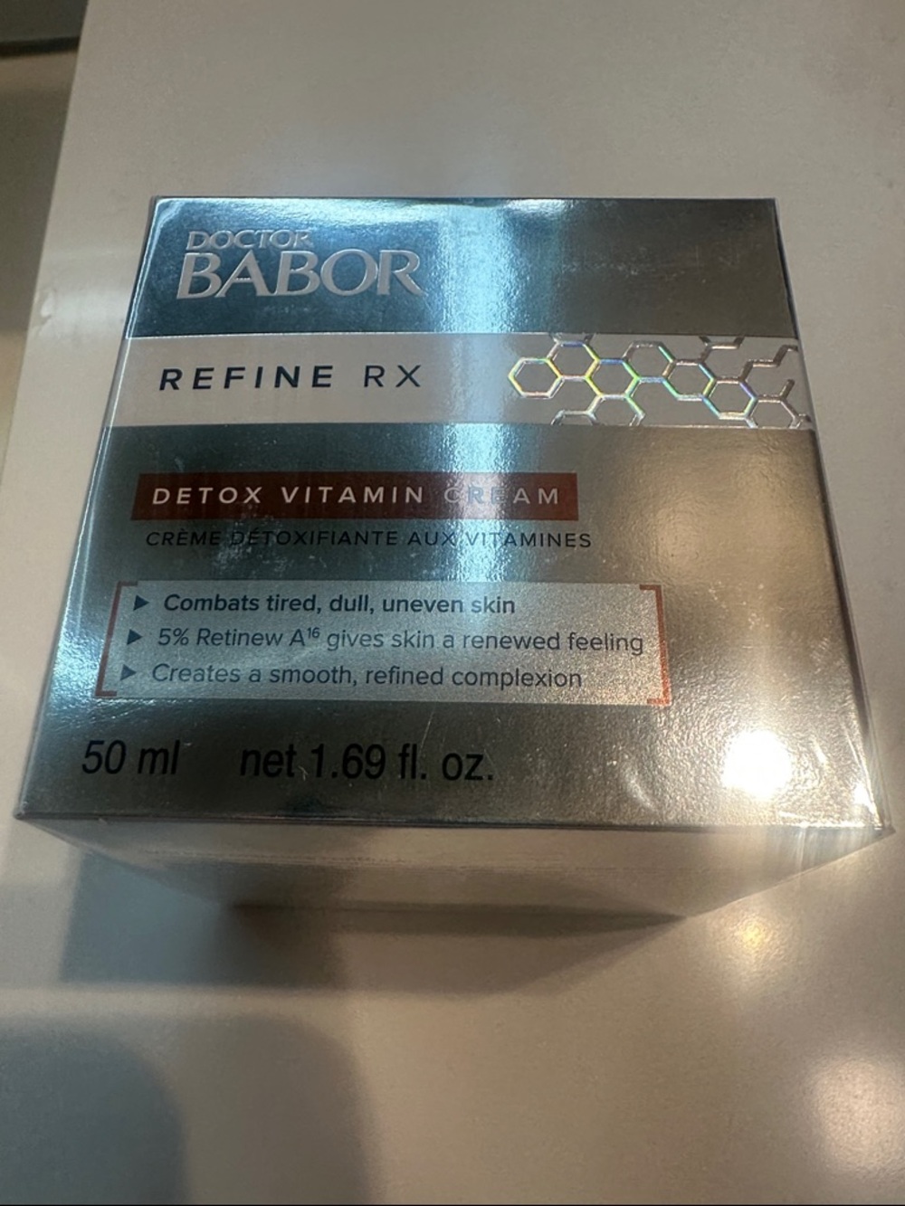 Refine RX Detox Vitamin Cream - Silver